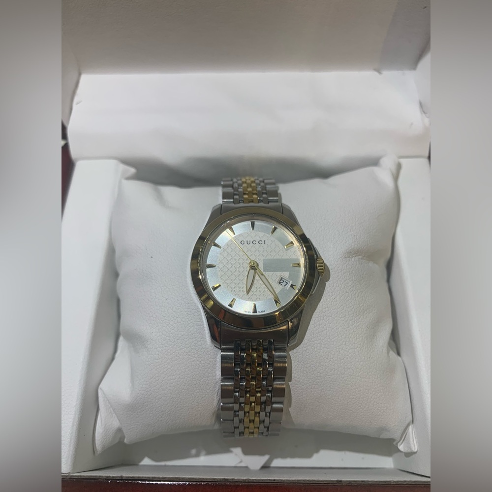 Gucci UNISEX Two Tone Stainless Steel Watch - Picture 3 of 6